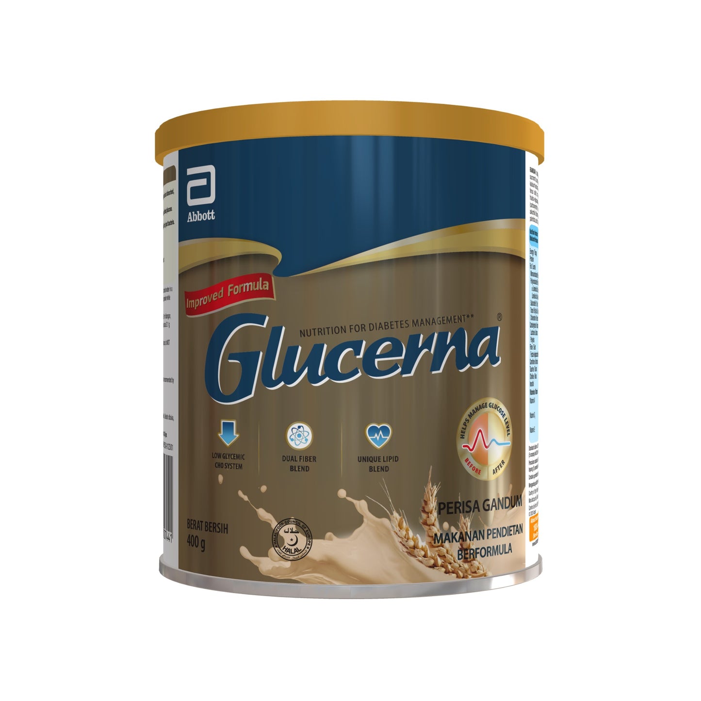 GLUCERNA WHEAT 400G CAN