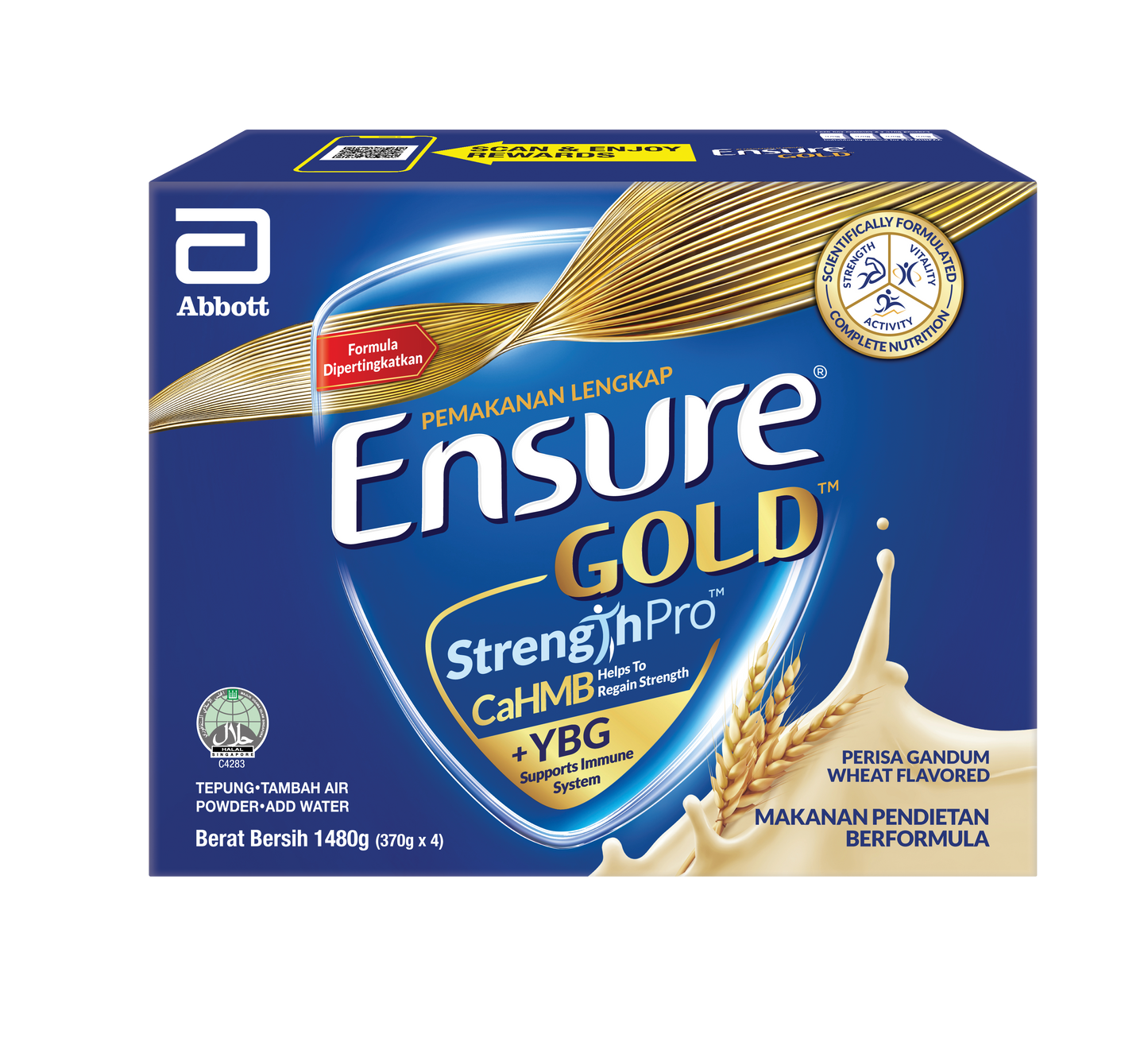 ENSURE GOLD WHEAT 1.48KG BIB