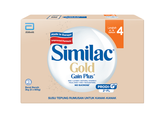 SIMILAC S4 GL+2FL BIB 3KG