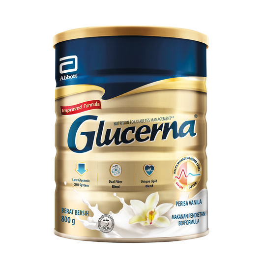 GLUCERNA VANILLA 800G CAN