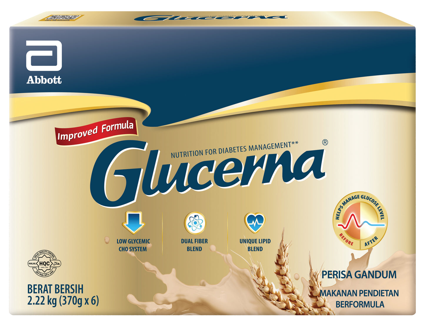 GLUCERNA WHT 2220G BIB (M-INO)