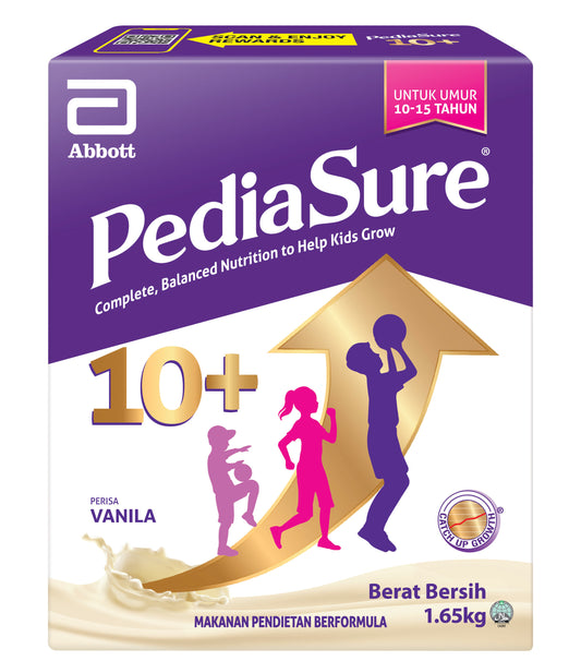 PEDIASURE 10+ VAN 1650G BIB