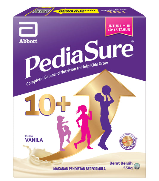 PEDIASURE 10+ VAN 550G BIB