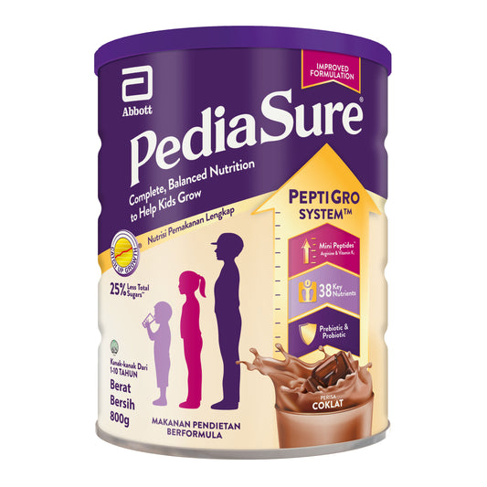 PEDIASURE PGRO CHOC 800G CAN